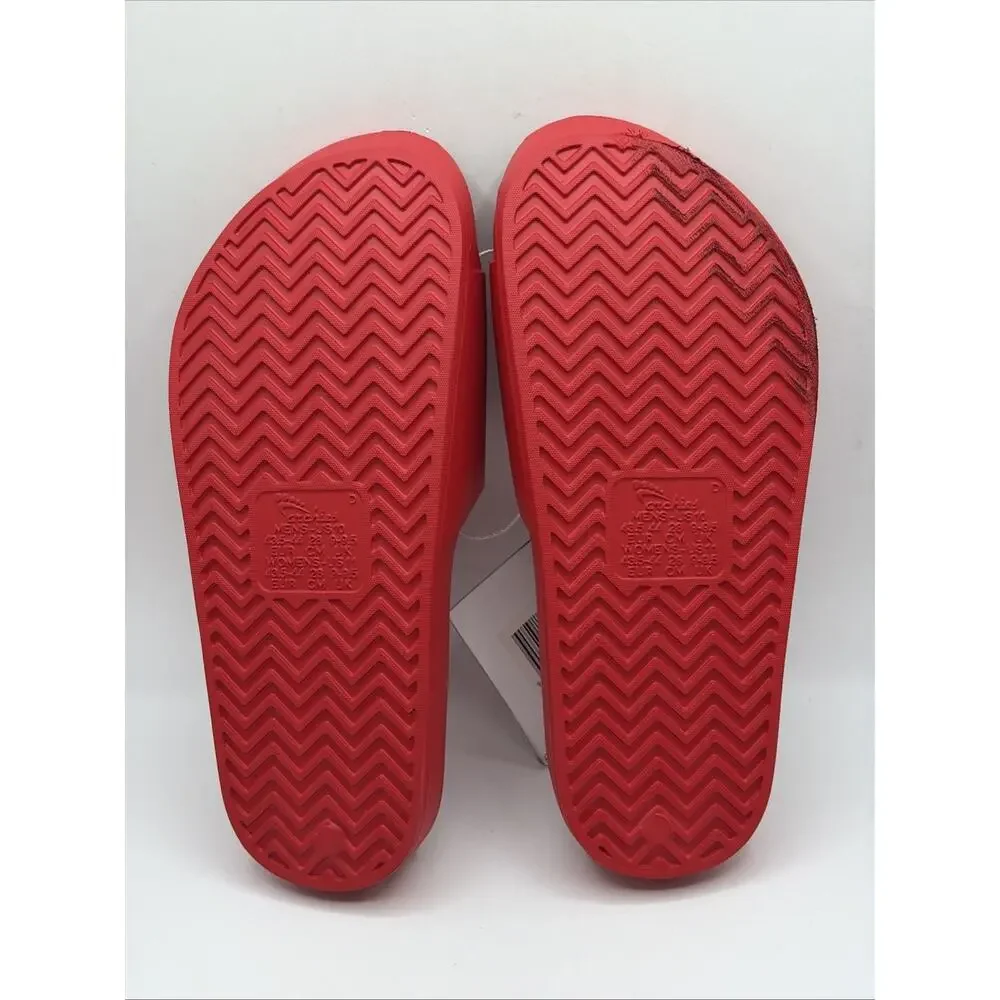Archies flip flop Unisex Sz M 10 W 11 Red Arch Support Therapy NWT